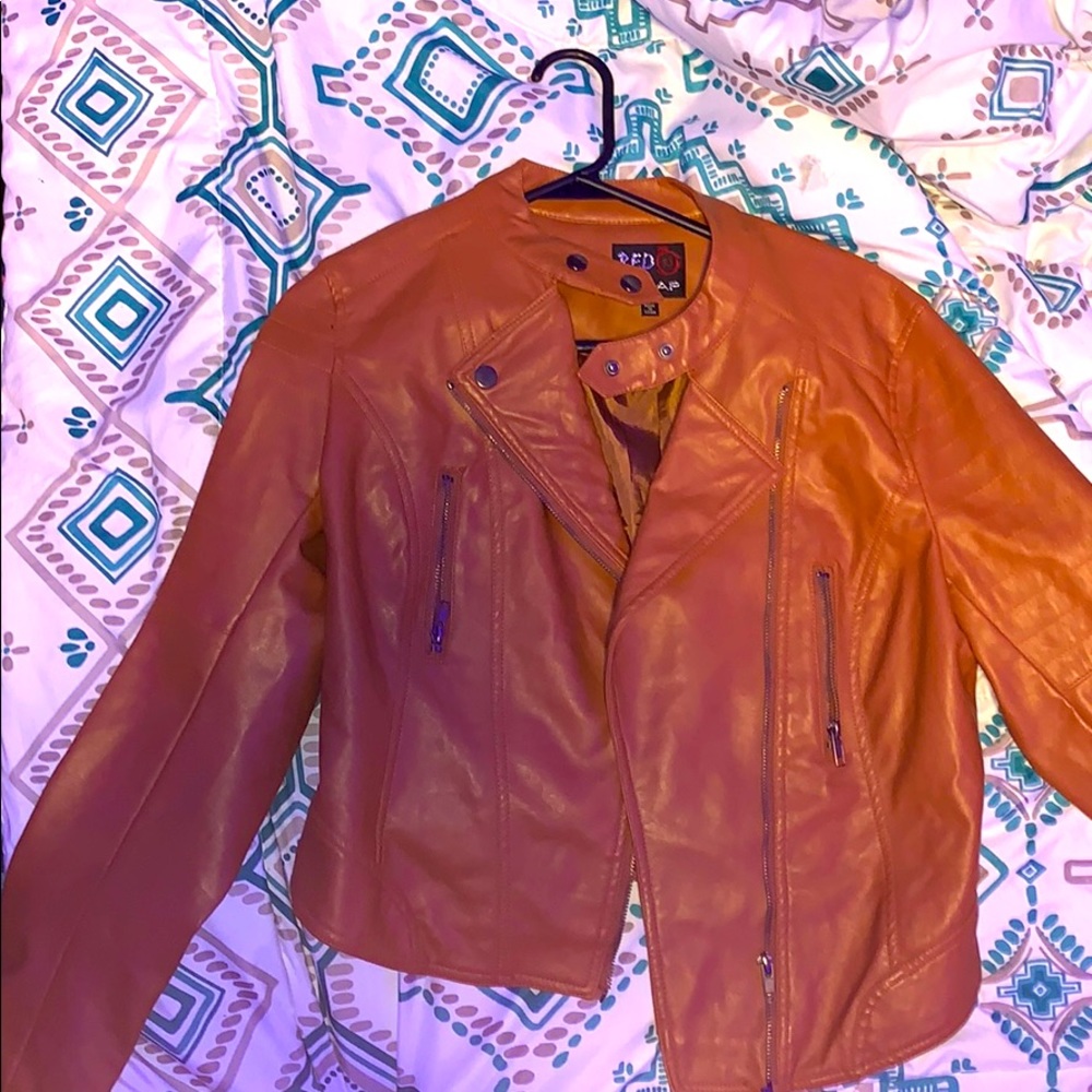 Cute leather jacket